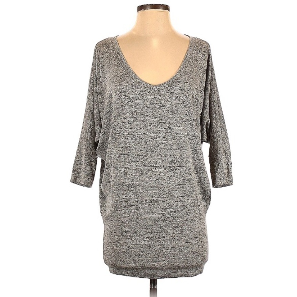 Natural Life Gray Pullover Sweater l SIZE S